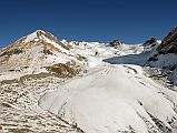 16 View Of Glacier To The North From First Tilicho Tal Lake Pass 5375m 